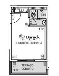 Apartamento à venda com 1 quarto, 20m² - Foto 6